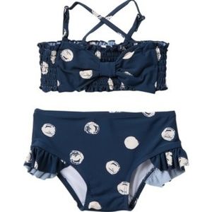 3x$10  Girl 2 pieces Ruffle Bow Bathing suit 💕